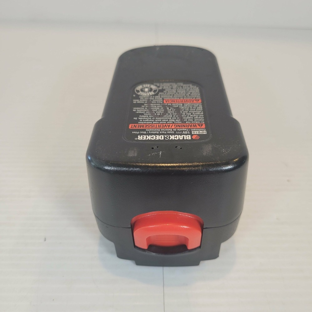 Genuine Black & Decker HPB18 18V Ni-Cd Slide Pack Battery TESTED Single Source - Picture 4 of 7